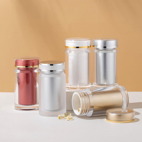 Pharmacy Bottles 30cc 100cc 120cc Custom Empty Capsule Wide Mouth ...