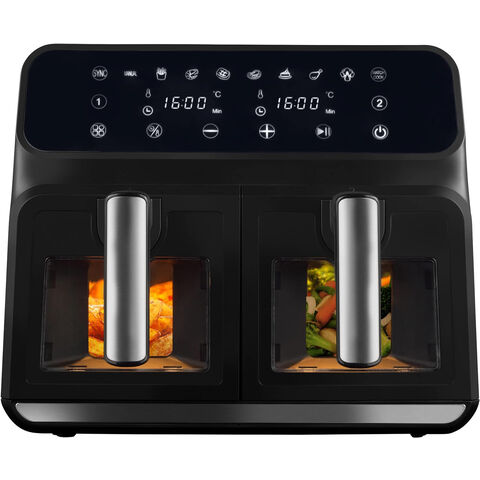 Dual Air Fryer 8L XL Capacity and Digital Display