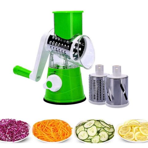 Grater Cheese Kitchen Multi-function 3-in-1 Stainless Steel Graters Slicer  Multi Functional Vegetable Cutter Cheese Grater Mandolin Slicer Easy To Gra