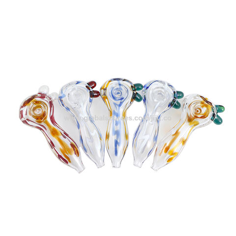 Buy Wholesale China Creative Design Custom One Hitter Weed Tobacco Glass  Hand Pipe & Glass Pipe at USD 4.98