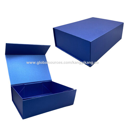 Reusable Rigid Paper Folding Box With Cardboard Lined Wholesale