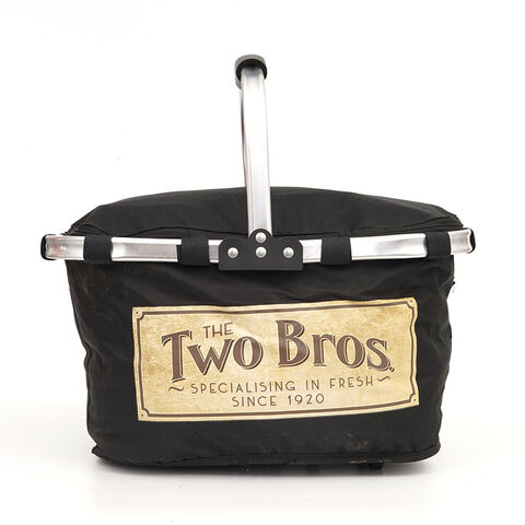 Zusammenklappbare Kühltasche, tragbare Thermotasche für den Außenbereich, Picknickkorb mit großem Fassungsvermögen und Deckel for sale at factory direct price