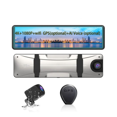 Nouveau! Caméra de tableau de bord DVR 2160p 4k sans fil, DashCam