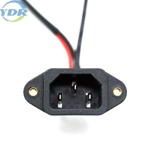 Cable de Alimentación de CA, Enchufe de 3 Clavijas, Cable de Extensión para Ordenador Portátil, Electrodomésticos, 250V