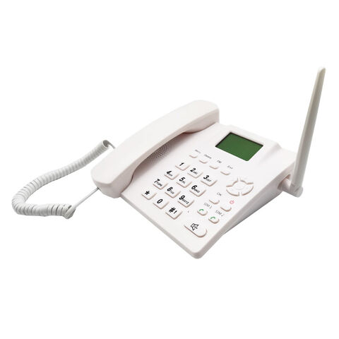 Teléfono fijo inalámbrico Soporte para teléfono de escritorio GSM