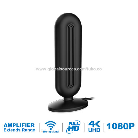  Antena de TV 2023 para Smart TV, antena digital para TV de más  de 320 millas de alcance con amplificador de señal, antena de TV 8K 4K  1080P para interiores y