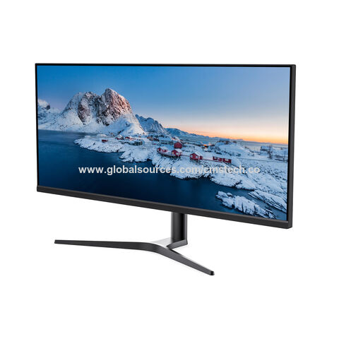 Écran Ultrawide 4K pour travail de bureau, conception, jeux, surveillance CCTV, films, avec HDR, PIP/PBP, support réglable en hauteur. for sale at factory direct price