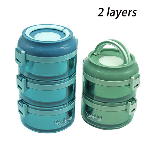 Insulated Lunch Box 1600ml, Leak Proof Bento Container With