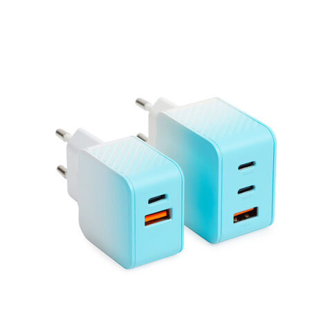 Compre Gan 65w Cargador Rápido Dual Au/eu/ee. Uu. Plug Carga Para