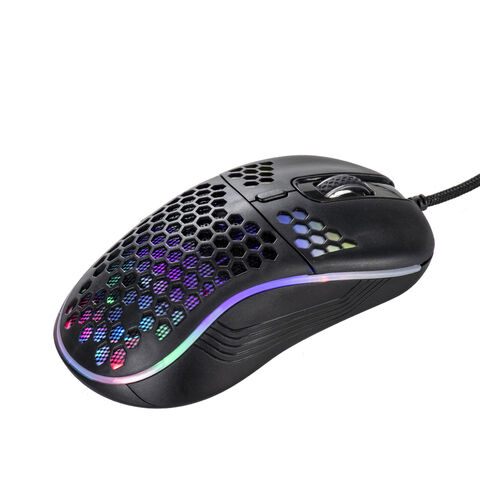 RGB Gaming Mouse Wired, 8 Programmable Buttons Computer Mouse, 6 Adjustable  DPI [1200/1600/2400/3200/4800/7200 dpi], Ergonomic Mouse with 13 Backlight