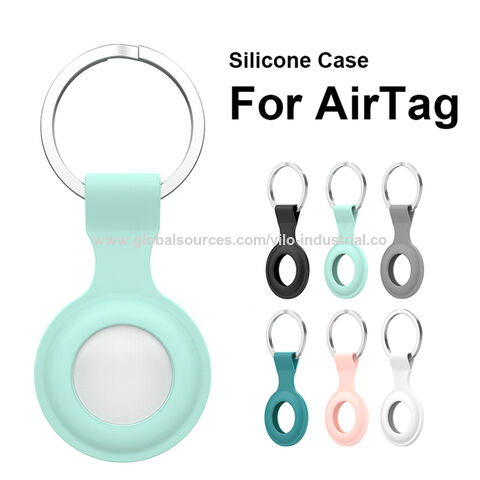 Colorida funda protectora de silicona rastreador de ubicación etiqueta de  aire para AirTag