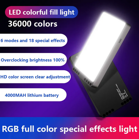 Buy Wholesale China Pocket Light With Rgb Led Video Light Compact  Photography Multiple Special Lighting Effects For Film Salon Video Shooting  & Led Light at USD 10.6