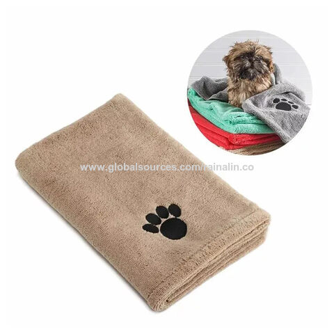 Serviette De Bain Pour Animaux De Compagnie, Serviettes En