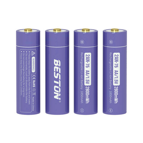 thumbnail image 2 of KRATAX 3500mWh 1.5V AA Li-Ion Rechargeable Batteries With 4 Slot Charger - 1500 Cycles 2 of 3