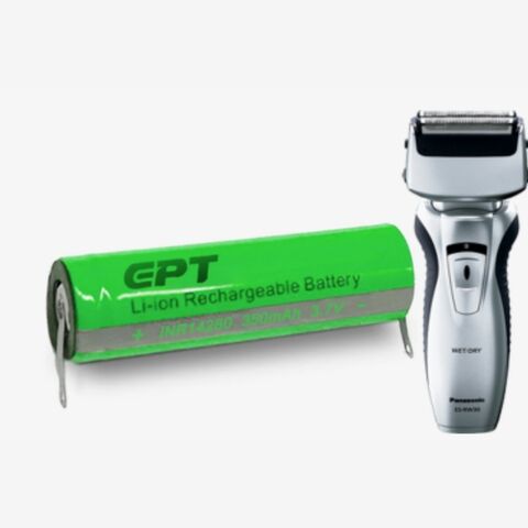 Electronic Razor Battery Long Cycle Life 3.7v 14280-350mah Lithium Battery For Electric Razor ...