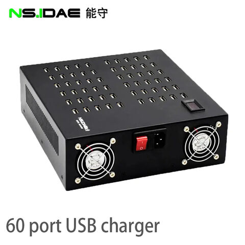 110/220V Multi-port USB Hub Quick Charger 30 Ports Charging Station for  iPhone iPad - EU Plug Wholesale