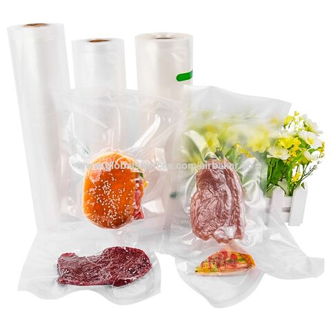 Sac d'emballage alimentaire transparent sous vide de cuisine, conservation  des aliments frais, compression, cuisson à la vapeur, sac en plastique