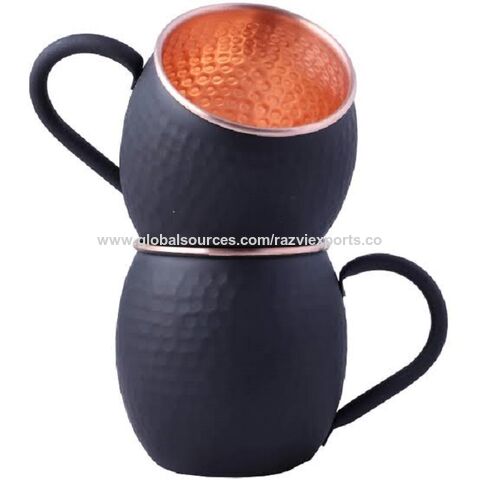 Extra Large Mug 500ml 18oz Black Large Coffee Mug Tall -  in