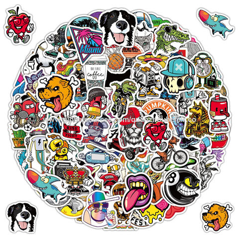 Waterproof Vinyl Pvc Die Cut Stickers Personalized Stickers, Shiny ...
