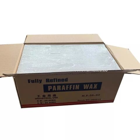 Candle Wax Bulk Paraffin / Paraffin Wax 25kg / Fully Refined Paraffin Wax  58/60 - China Fully/Semi Refined Paraffin Wax, Semi Refined Paraffin Wax