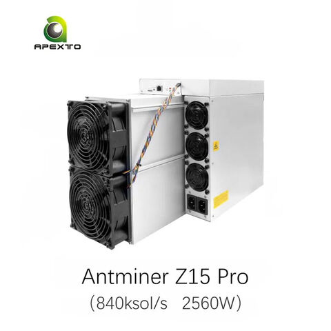 Buy Wholesale China Antminer Z15 Pro From Bitmain Mining 840ksol/s ...