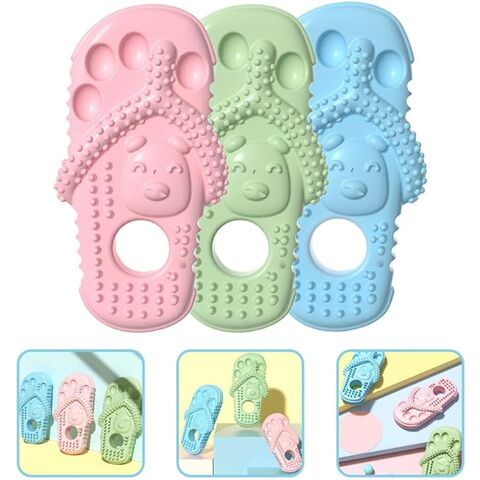 Pet Dog Chew Toy Funny Sneakers Shoes Shape Dog Teeth Cleaning Bite Sound  Toys For Dog