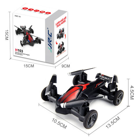 JJRC H103 2 in 1 Drone Darat Udara, Flip 360 dan Roll, Drone Mainan, Pesawat, Quadcopter, Mobil RC