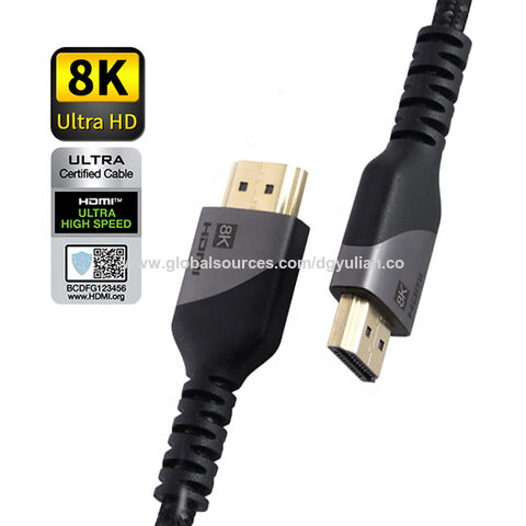 Wholesale High Speed 8K Ultra Thin HDMI 2.1 Cable for PS5