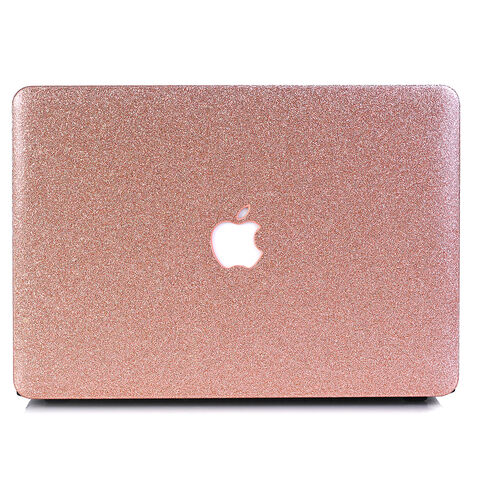 Glitter PU cubierta de cuero del ordenador portátil para Macbook Pro 13 M1 M2 A2338