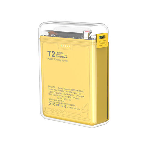 Buy Wholesale China Factory Direct Sale Pd20w Transparent Power Bank T2 ...