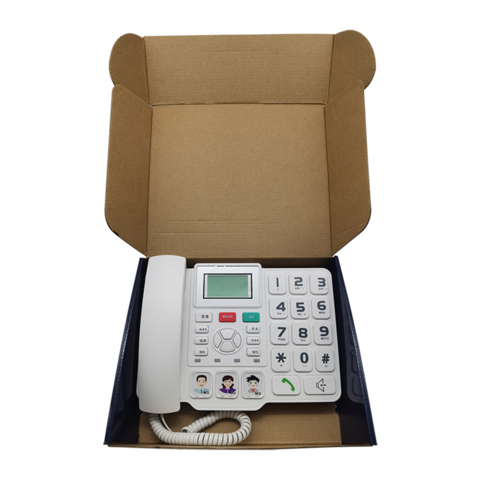 Factory 4g Volte Fixed Wireless Telephone With Big Button/sos/fast Dial ...