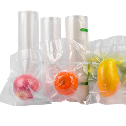 bolsas al vacío alimentos vegetales frutas sellado al vacío bolsa