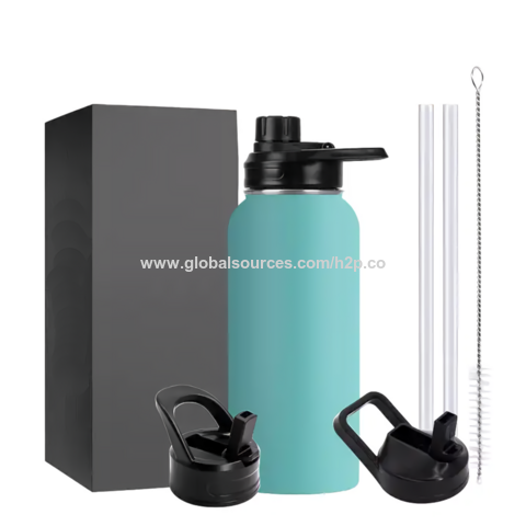 Buy Wholesale China 32oz 40oz Double Wall Insulated Fitness Flasks Wide ...