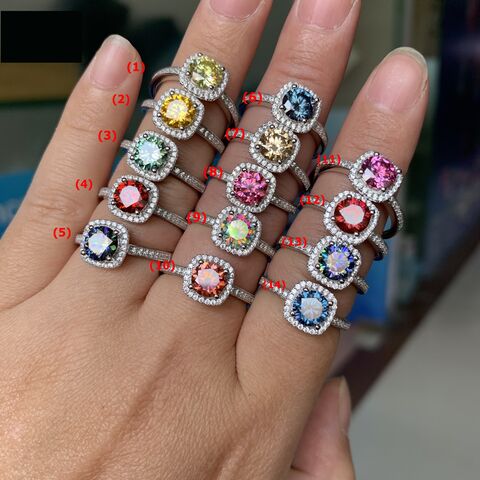 Diamond Wish 14k Yellow Gold Round Solitaire Blue Diamond Ring (1 Carat TW, Blue  Color, I1-I2 Clarity) Bezel set, Size 4 | Amazon.com