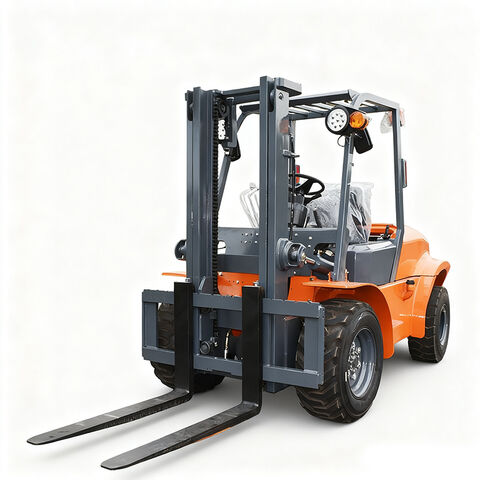 China 3 3.5 4 5 Ton Forklift off Road 4WD 4X4 All Rough Terrain Forklift Diesel Forklift Truck Price for Sale for sale at factory direct price