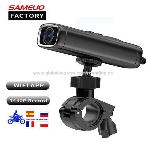 Compre Sameuo Q1 Motocicleta Cámara Dvr App Wifi Auto Video Recorder 1440p  Dashcam 24h Estacionamiento Monitores y Motocicleta Dash Cam Dashcam Dvr de  China por 8.9 USD