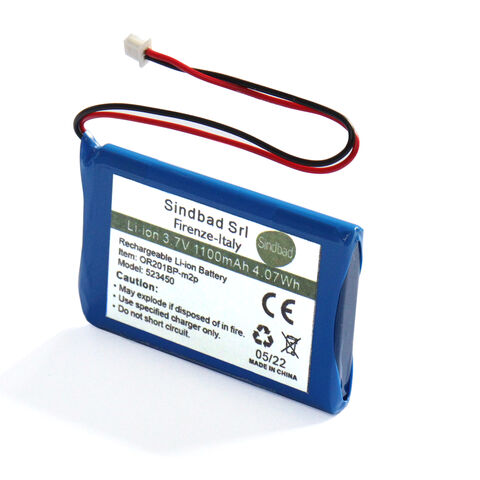 Buy China Wholesale 523450ar-1s-2 3.7v 1800mah Lithium Ion Battery Pack ...