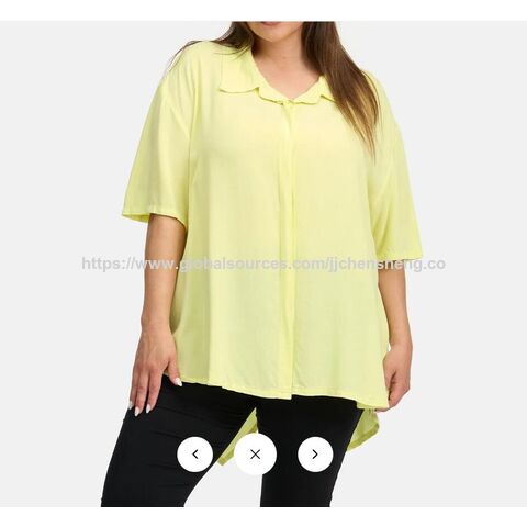 Compre Camisas De Manga Média Em A Para Mulheres, Blusas Folgadas