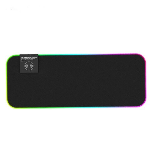 RGB Gaming Large Extended Soft Led Mouse Pad and Desk Pad with 14 Lighting  Modes