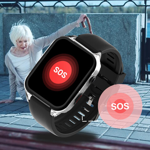 High Quality Elderly Sos 4g Smart Watch With Sim Card Smart Care ...