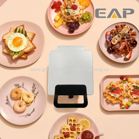 Automatic Temperature Control Full Plastic Waffle Maker For Home Used ...