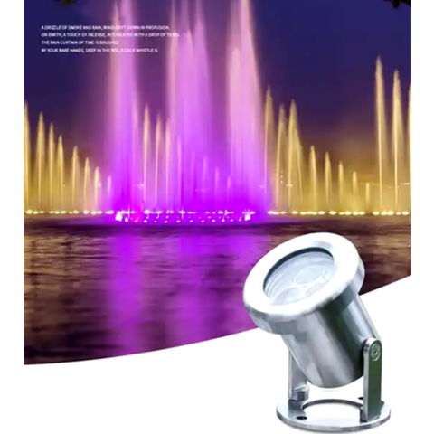 Lampe de fontaine submersible à LEDs changeant de couleur