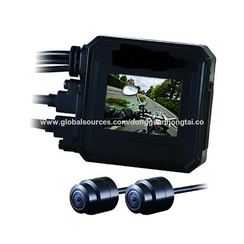 Buy Wholesale China Action Cameras Newest 2.7 Inch Waterproof Dual Lens  Motorcycle Dash Cam 2 Channel Hd Video Motorcycle Dvr Camera & Dash Cam at  USD 55