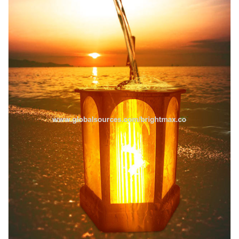 Lámpara Solar LED Antorcha Efecto Llama | Luz Para Jardín Y Exterior | IP65 Resistente Al Agua