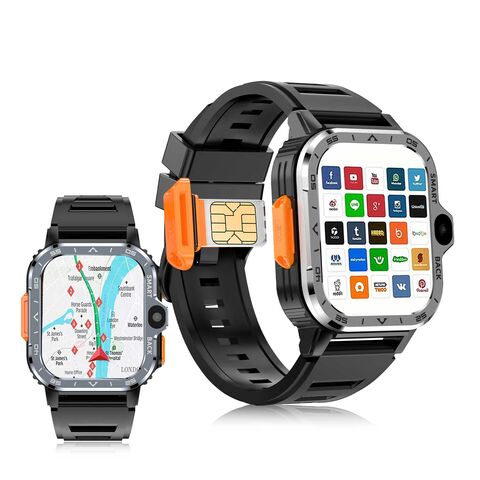 2024 5g Video Camera Call Mobile Smartwatch Phone Gps Wifi Dual