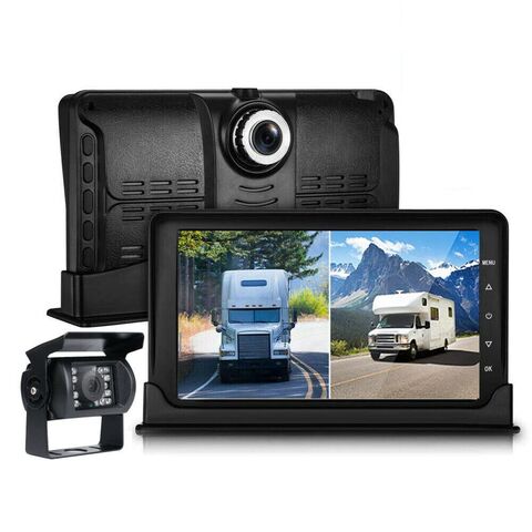 thumbnail image 2 of ZhanHongXiang 9-inch IPS DVR Car Rear View Monitor System With FHD 1080P Reverse Backup Camera 2 of 6