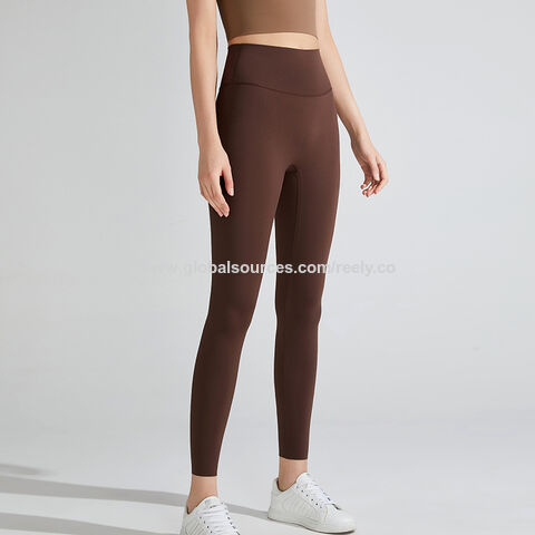 High waist hip lifting comfortable soft abdomen closing Leggings Yoga PantsWomen's  Latest Nylon Spandex Seamless