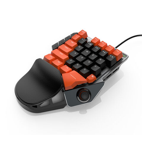 Buy Wholesale China Simple Ergonomic Design Mechanical Single Hand Keyboard Gaming Keypad For ...
