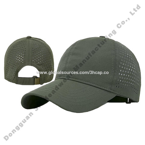 High Quality Quick Dry Perforated Mesh 6 Panel Oversize Trucker Hats For Unisex  Custom Laser Cut Hole Baseball Caps - China Wholesale Oversize Baseball Caps  $1.8 from Dongguan 3H headwear Manufacturing Co.