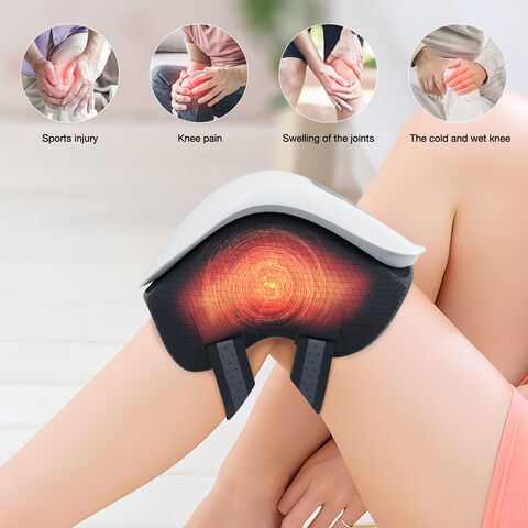 Buy Wholesale China Smart Arthritis Heating Joint Wrap Vibration  Physiotherapy Electric Knee Massager With Heat & Knee Massager at USD 27